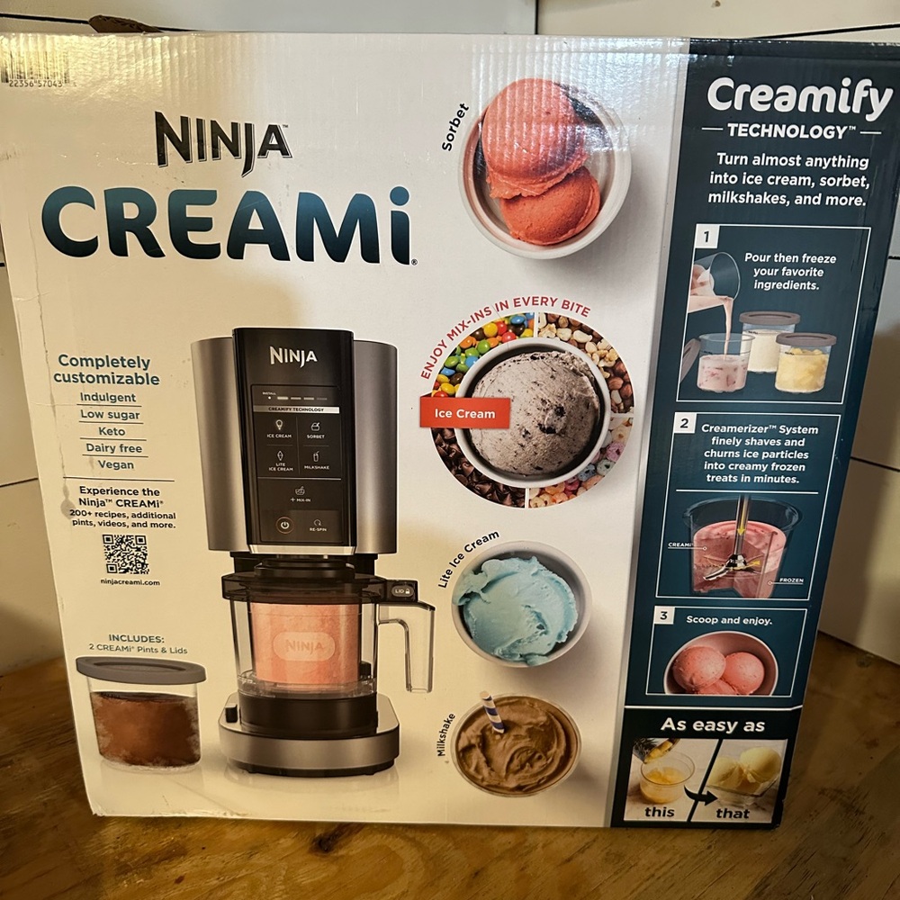 Brand new, still in box, Ninja Creami